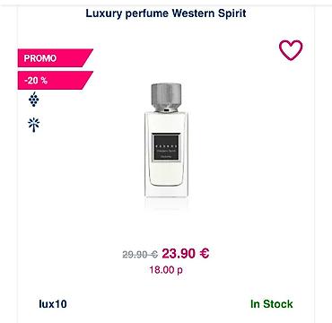 Parfemi: Luksuzni parfemi ESSENS – kolekcija - Western Spirit (šifra: lux10) — 1