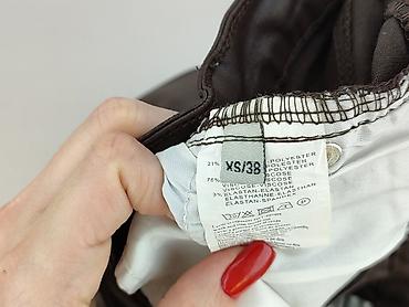 oksfordki na platformie: Spodnie materiałowe damskie, rozmiar XS — 4