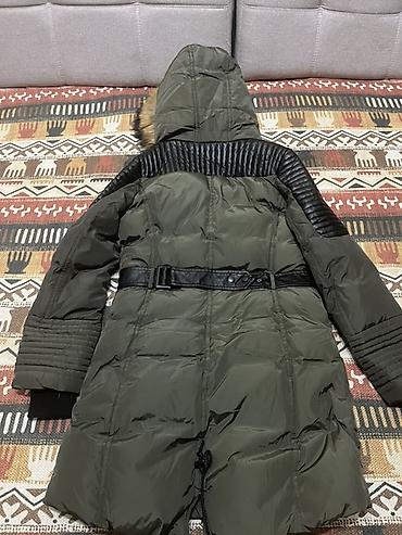 Женская одежда: Женское зимнее пальто-пуховик Toumy (размер XL) В отличном состоянии — 4