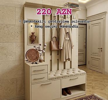 Dəhliz üçün çoxfunksiyalı giriş mebeli dəsti - Qiymət: 220 AZN
