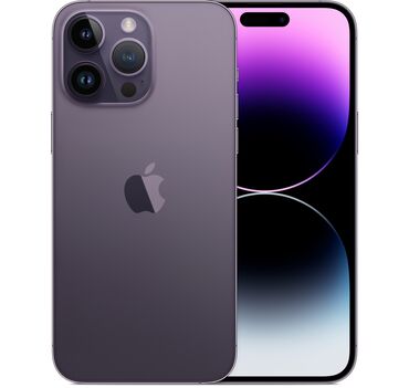 Apple iPhone: IPhone 14 Pro Max, Колдонулган, 128 ГБ, Deep Purple, 86 %