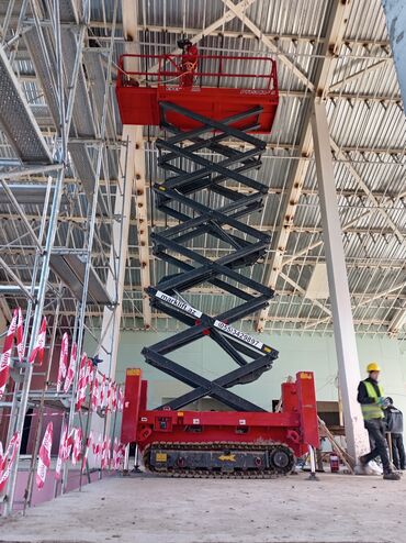 Tikinti texnikasının icarəsi: Yüksəklikdə işləmə avadanlıqlarının icarəsi və xidmətləri 8m-dən — 4