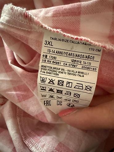 Детская одежда и обувь: Детское платье, Повседневное, 12 - 14 лет, Benetton — 4
