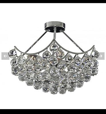 burner tava: Çılçıraq, 10 və daha çox lampa, Metal — 5