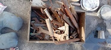 калеса бу: Инструмент ключь для разбортовки колеса ножы сталь с печатью советские