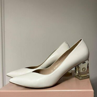 белые туфли для свадьбы: Туфли цвет - Белый