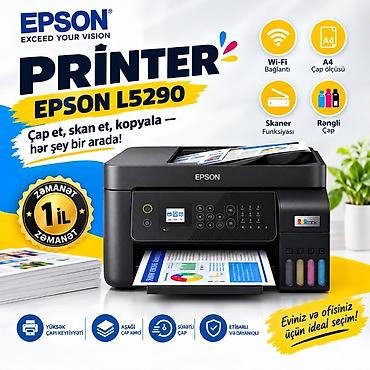 kasa aparati: Epson L5290 Printer – Çap, skan və kopyalama bir cihazda — 1