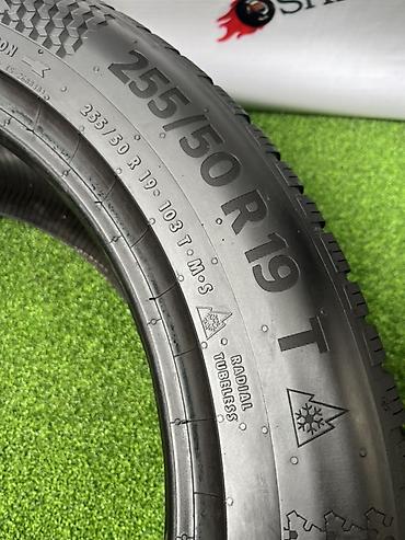 89 2: Шины 255 / 50 / R 19, Зима, Б/у, Пара, Легковые, Continental — 6