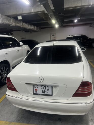 Mercedes-Benz: Mercedes-Benz S-Class: 2003 г., 3.7 л, Автомат, Бензин, Седан