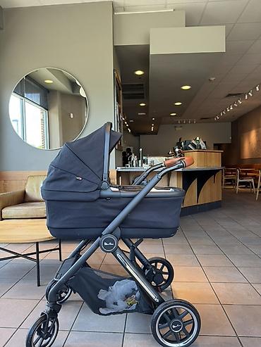Коляска Silver Cross Reef 1 Stroller + Folding Bassinet ПРЕМИУМ