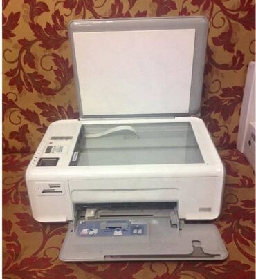 струйный принтер сканер: HP Photosmart C4283 МФУ ПРИНТЕР СКАНЕР катриджи если заменить будет