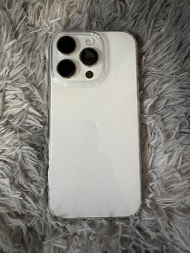 iphone case: IPhone 16 Pro, Б/у, 256 ГБ, White Titanium, 88 % — 1