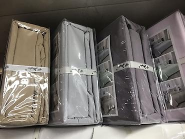 bed sheets: Комплекты постельного белья 100% хлопок, однотонные в фирменных чехлах — 2