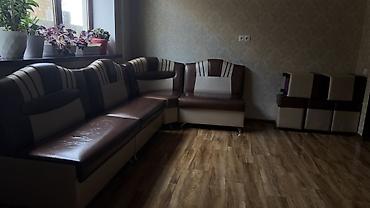 кухоный стол уголок: Комплект мягкой мебели, Б/у, цвет - Коричневый — 1