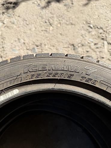 41 5: Шины 165 / 55 / R 15, Зима, Б/у, Пара, Легковые, Япония, GoodYear — 4