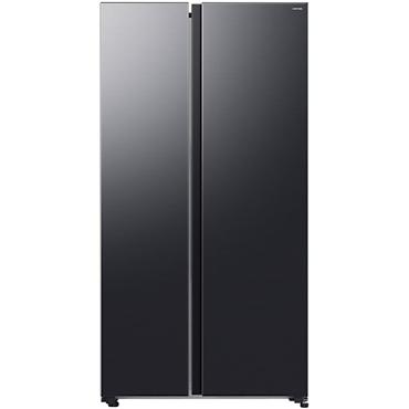 sam agac: Samsung RS70F65Q1FWR Side‑by‑Side soyuducu — 647 lt, Black DOI - — 1