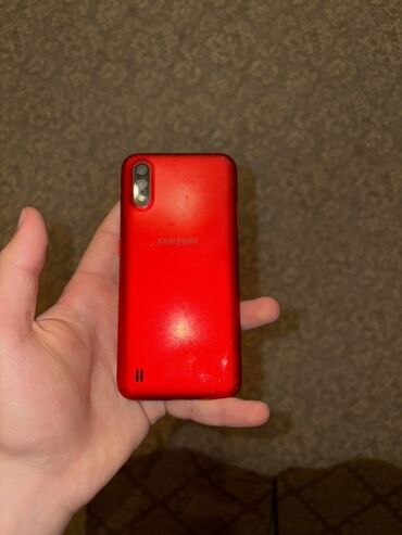 Samsung: Samsung Galaxy A10s, rəng - Qırmızı, İki sim kartlı