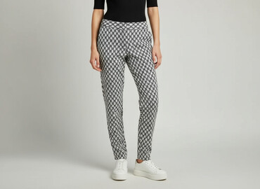 spodnie w panterkę reserved: Wearhouse, Брюки жіночі, розмір M