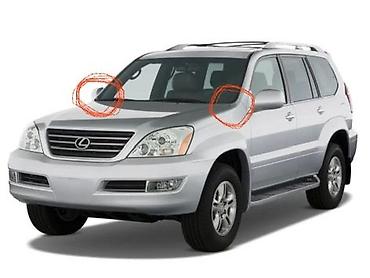 антивонь стоп: Декоративные накладки Пластик, Lexus, Новый, Самовывоз — 3
