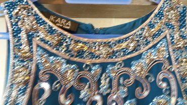 tiffany svecane haljine: XL (EU 42), 2XL (EU 44), bоја - Tamnoplava, Večernji, maturski, Na bretele