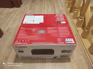 printer canon pixma: Canon g3416 rəngli tükənməyən rəngli printer.6000 vərəq qara ve 7000 — 2