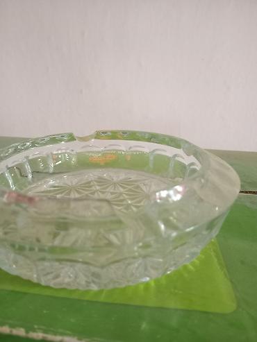 Наборы посуды: Стеклянный набор для сервировки: пепельница и секционная тарелка - — 3