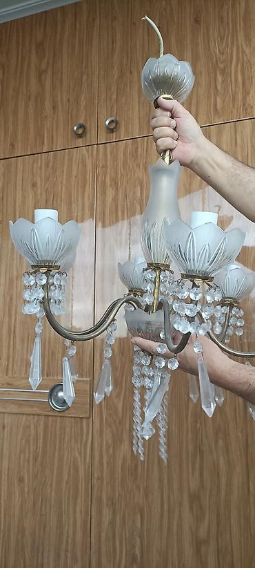 Çilçıraqlar: Çılçıraq, 6 lampa, Şüşə — 1
