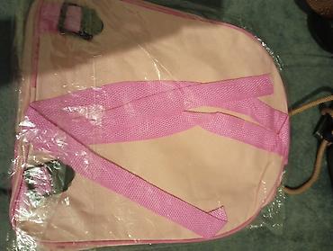 Rančevi, torbe i koferi: Set torbi – 3 komada 1) Dečji ranac sa likom Minnie - Prednja strana — 3