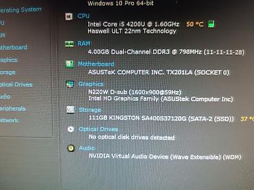 ASUS: ASUS Trio TX201LA 11.6` SSD 120 GB Tablet &Notebook Computer — 2