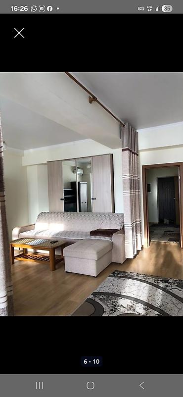 osh hostel: Студия, Асанбай мкр, Душевая кабина, Постельное белье, Кондиционер — 4