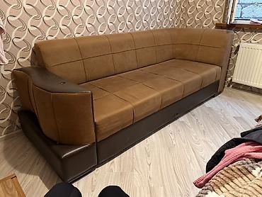 künc mətbəxi: Künc tipli divan. Baxası yoxdur. Olculeri icden ice 180x65 — 2