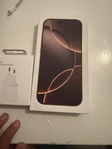 iphone x 🅁: IPhone 16 Pro, 256 GB, Qızılı, Face ID — 1