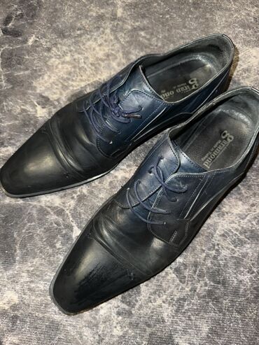 купить мужские ботинки: Мужские классические туфли Brand: Brant and Diamond. 42 размер