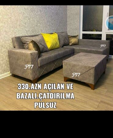 Divanlar: Künc divan, Yeni, Açılan, Bazalı, Parça, Şəhərdaxili pulsuz çatdırılma — 8