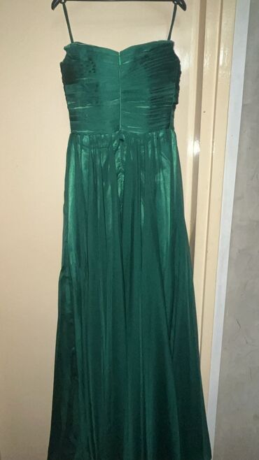 Haljine: M, bоја - Maslinasto zelena, Večernji, maturski, Top (bez rukava) — 9