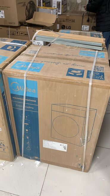 Стиральные машины: Стиральная машина Midea, Новый, Автомат, До 6 кг, Узкая — 3