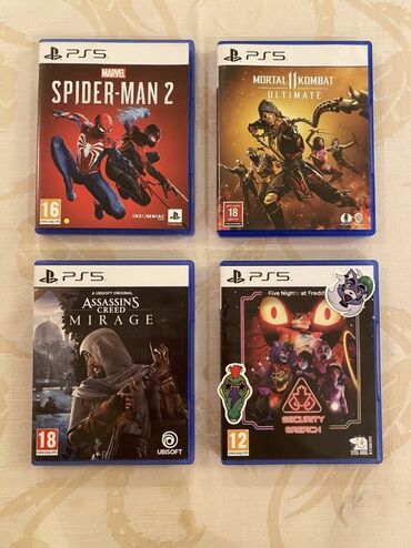 PS2 & PS1 (Sony PlayStation 2 & 1): Mortal Kombat 11, Macəra, Disk, PS5 (Sony PlayStation 5)