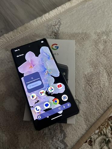 Мобильные телефоны и аксессуары: Google Pixel 6, цвет чёрный. Память 256 ГБ (на скриншоте — всего 256 — 2