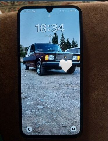 Samsung: Samsung Galaxy A34, 128 GB, rəng - Qara, Barmaq izi