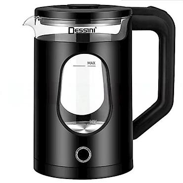 blender dessini: №: 4597 Məhsulun adı: Elektrik çaydan Dessini DS32SS Black Brend — 2