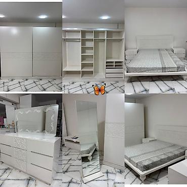 mebel sifarişi: Türkiye istehsalı maşın boyası yataq desti hamısı birlikde — 1
