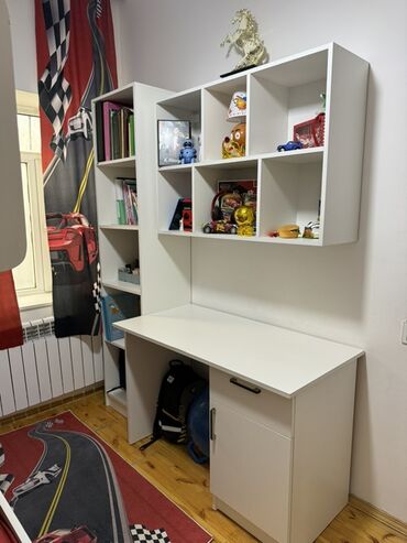 Uşaq və gənc otağı üçün dəstlər: Oğlan üçün, 2 təknəfərlik çarpayı -da lalafo.az — 4 Uşaq və gənc otağı üçün dəstlər: Oğlan üçün, 2 təknəfərlik çarpayı — 4