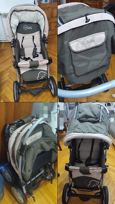 Uşaq arabaları: Uşaq arabası – “Baby” brendi, iri təkərli, qatlanan model — 1