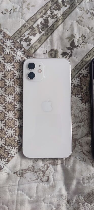 сколько стоит айфон 13 в оше: IPhone 12, Колдонулган, 64 ГБ, Ак, Заряддоочу түзүлүш, Каптама, Куту, 77 %