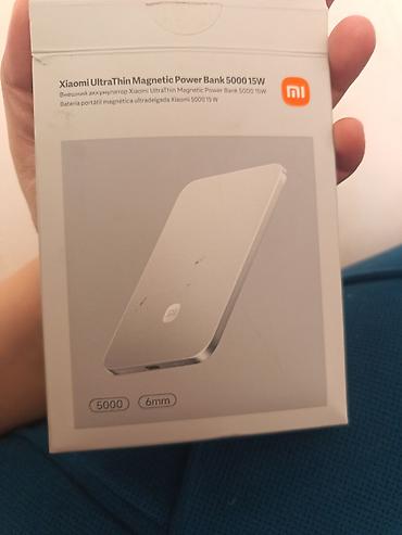3000: Xiaomi UltraThin Magnetic Power Bank 5000 15W - Model: MDY-20-EB - — 1