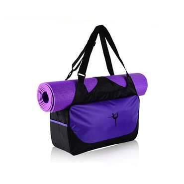 Идеально для тренировок ✨ Спортивная сумка с отсеком для коврика