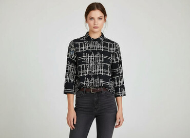 koszula z frędzlami reserved: Women`s shirt, size S