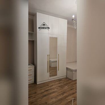 Yataq otağı dəstləri: Təknəfərlik çarpayı, 2 tumba, Dolab, Komod, Azərbaycan, Yeni — 9