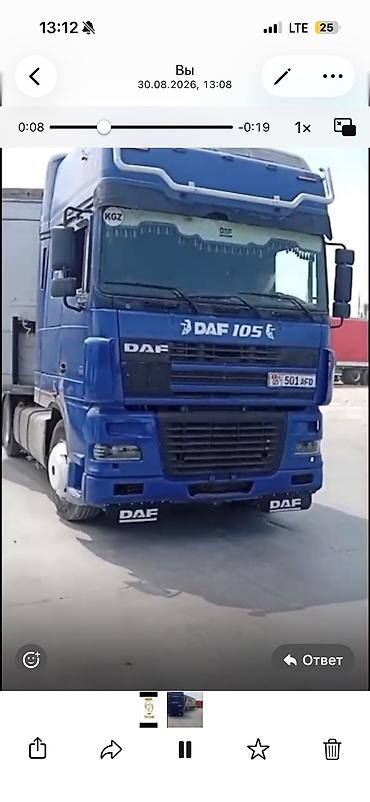 385 55: Тягач, DAF, 2003 г., Без прицепа — 8