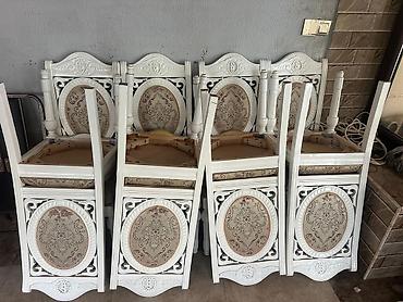 acar desti: Klassik üslubda yemək otağı dəsti Tərkib: - Açar mexanizmi olan iri — 6